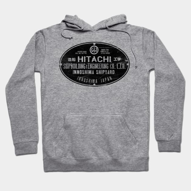 Hitachi Shipbuilding & Engineering Hoodie by MindsparkCreative